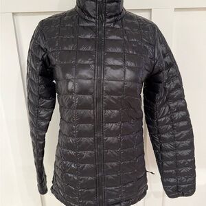 North Face: Women's Black Quilted Jacket